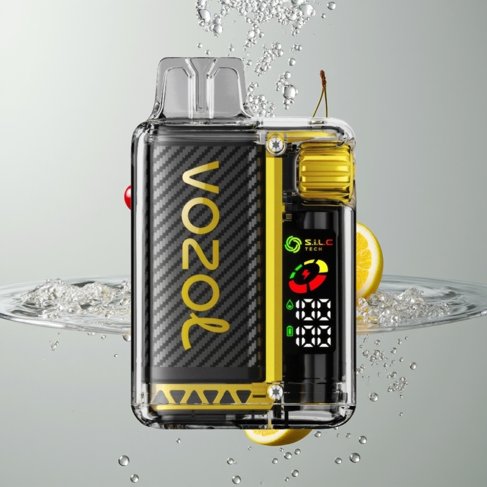 VOZOL Vista 20000 Puffs Dragon Fruit Banana Cherry MTL Vaping S.i.L.C Tech Dual Mesh Coil