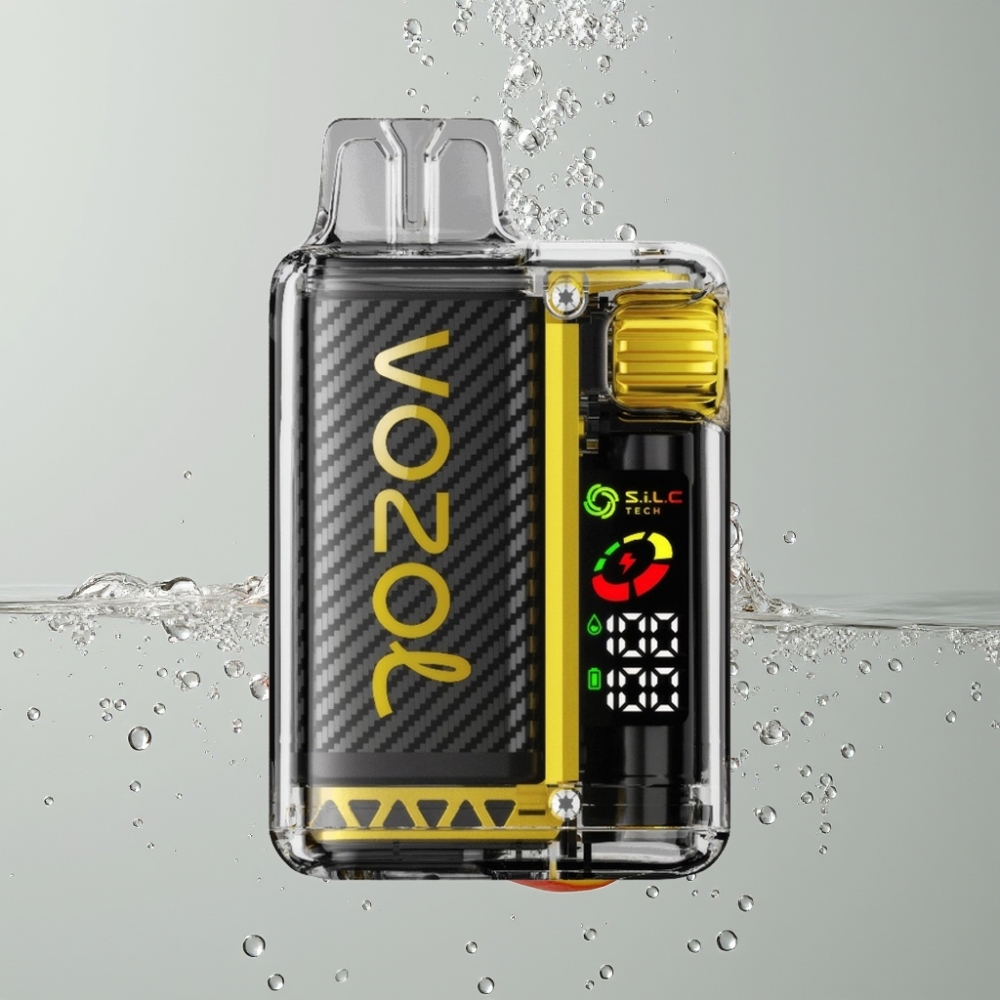 VOZOL Vista 20000 Puffs Mango Ľadová OLED S.i.L.C Tech Dual Mesh Coil