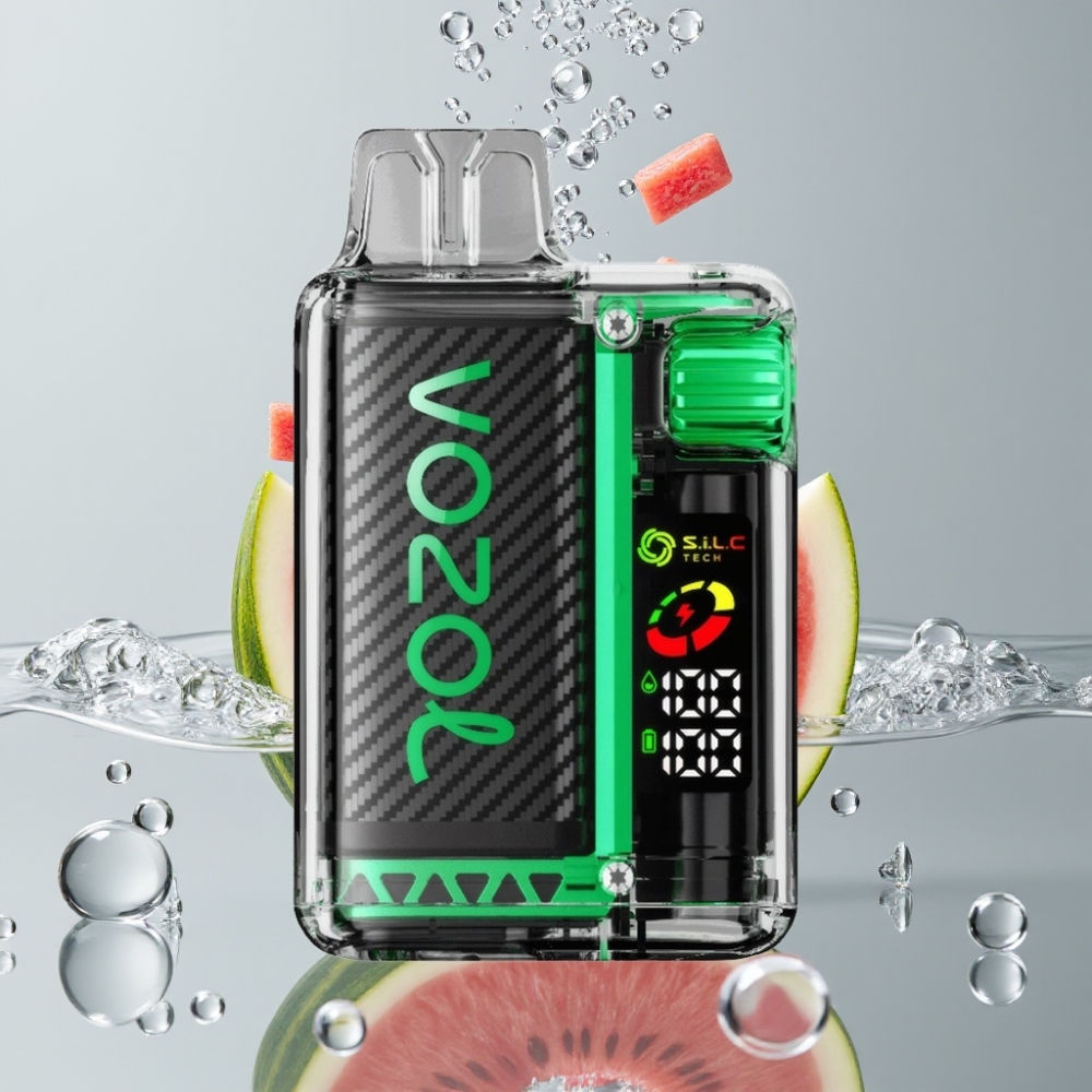 VOZOL Vista 20000 Puffs Vodňový Ľad S.i.L.C Tech Dual Mesh Coil OLED Screen