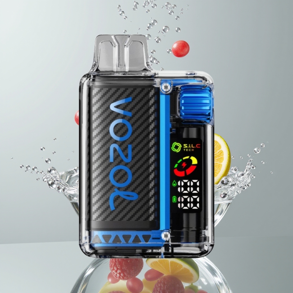 VOZOL Vista 20000 Puffs s OLED obrazovkou a príchuťou Vzbull