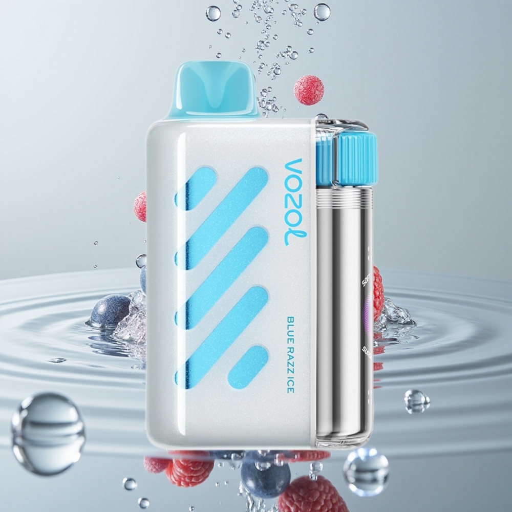 VOZOL VISTA 40000 Puffs MTL Rechargeable Vape Modrá Malina Ľadová